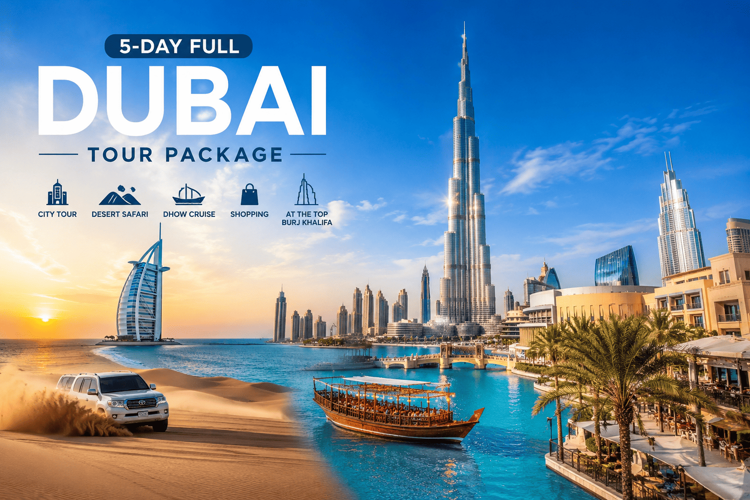 5-Day Full Dubai Tour Package